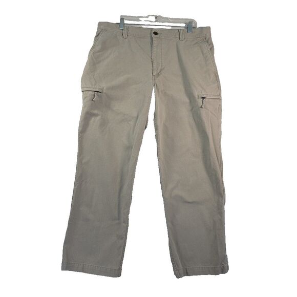Dockers Pacific Collection Crossover Cargo Pants Men’s Sz 38x30 Tan Button Flap - Picture 1 of 12